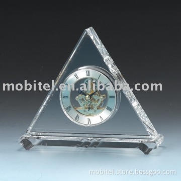 Crystal clock &amp; home decoration M-5037G